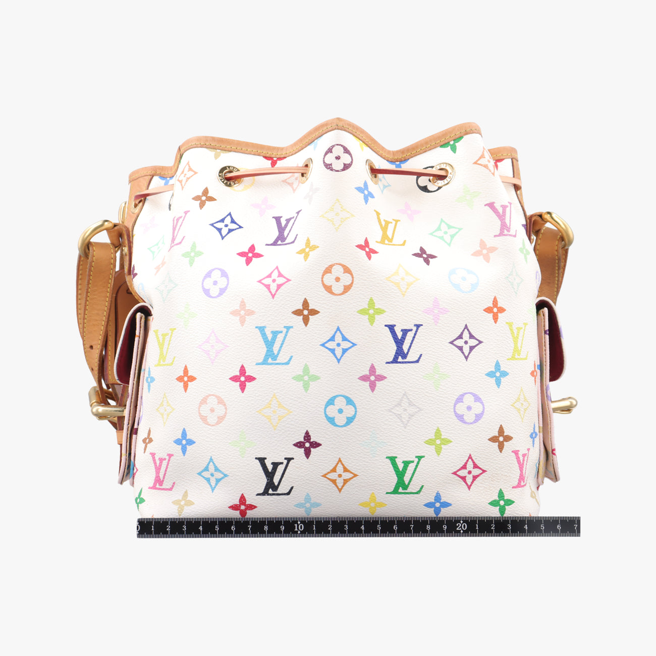 Petit NOé white Monogram Multicolor CA8008