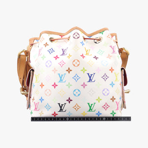 Petit NOé white Monogram Multicolor CA8008