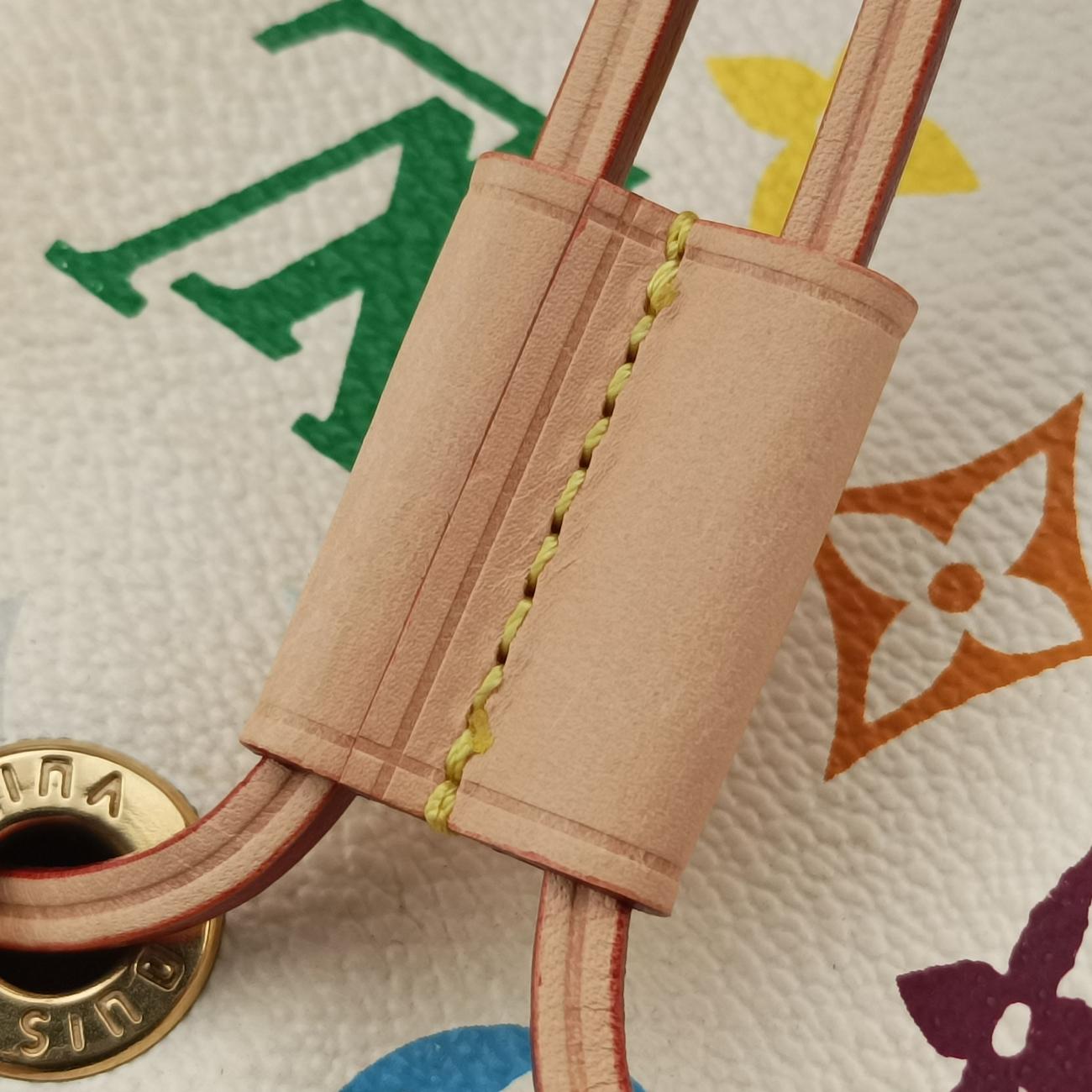 Petit NOé white Monogram Multicolor CA8008