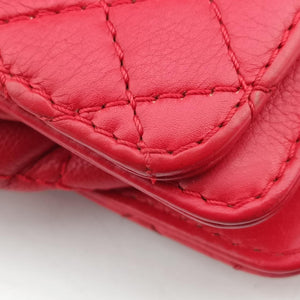 BOY CHANEL Red lambskin 18786518
