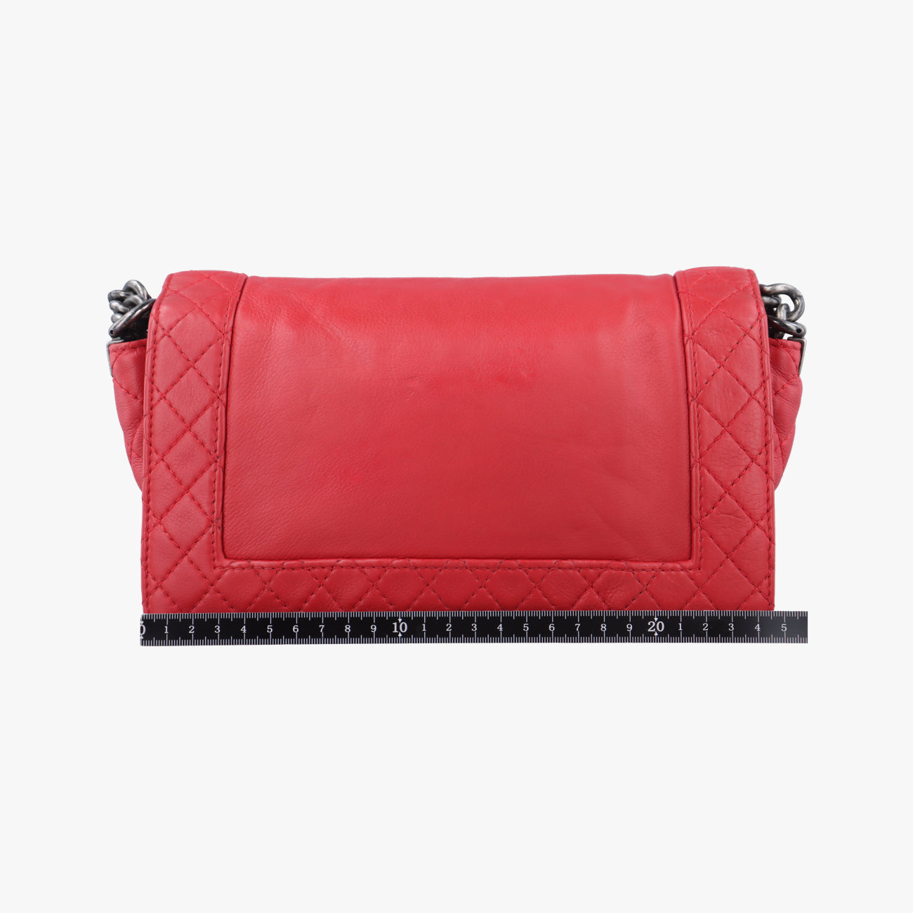 BOY CHANEL Red lambskin 18786518