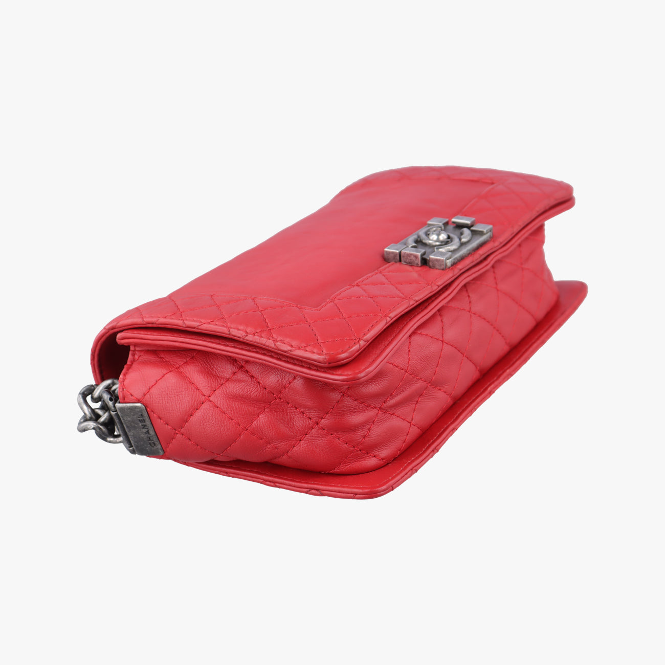 BOY CHANEL Red lambskin 18786518