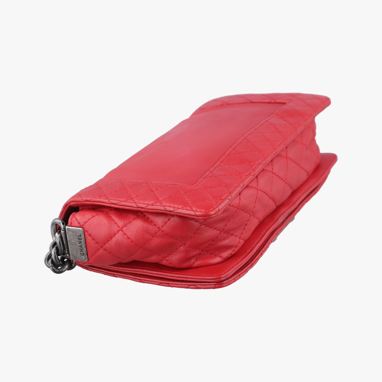 BOY CHANEL Red lambskin 18786518