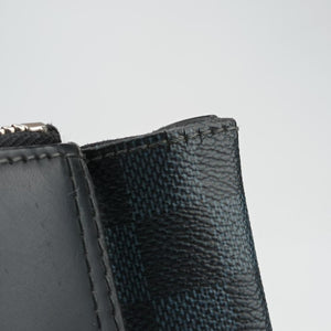 Messenger Greenwich Navy×Noir Damier Cobalt DR1124