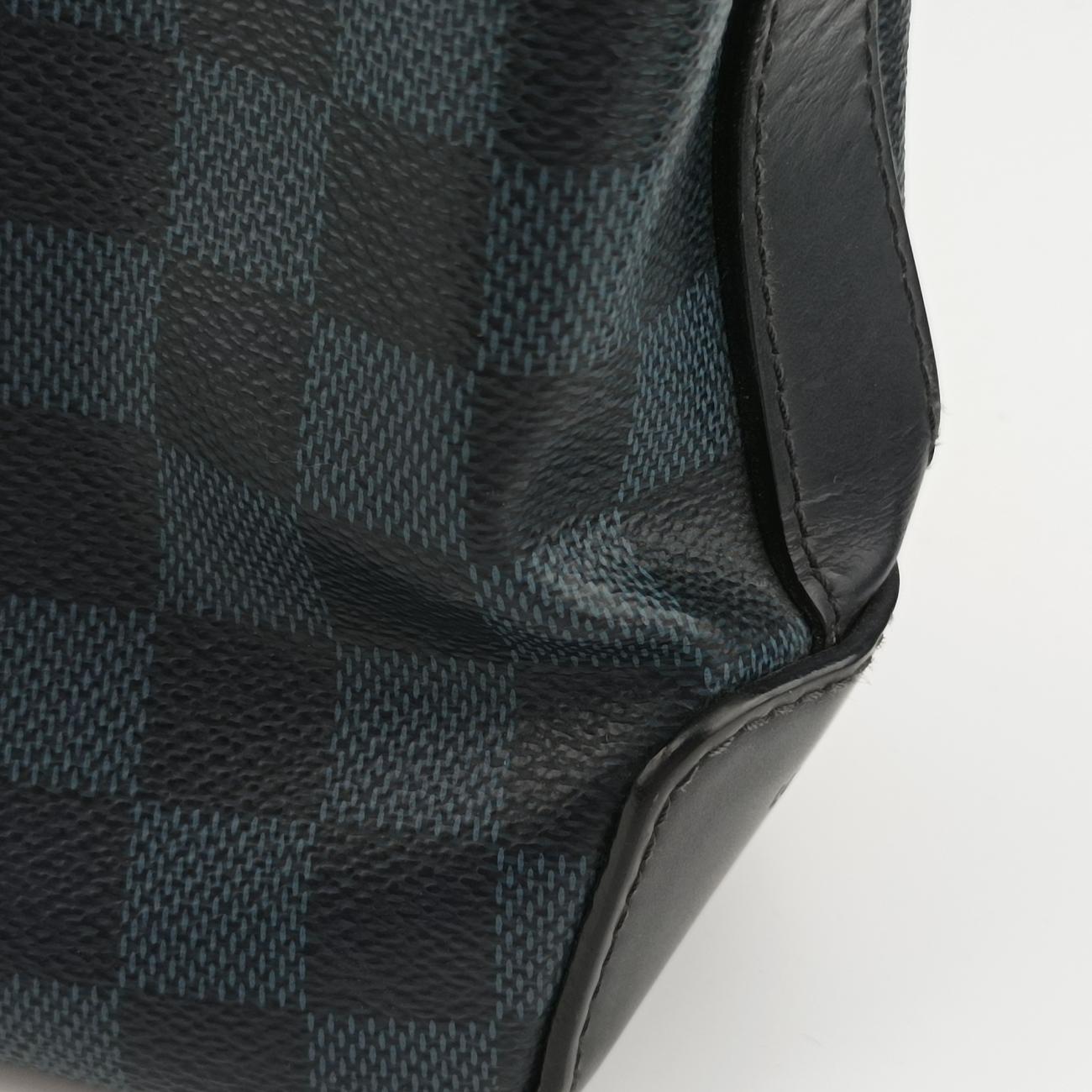 Messenger Greenwich Navy×Noir Damier Cobalt DR1124
