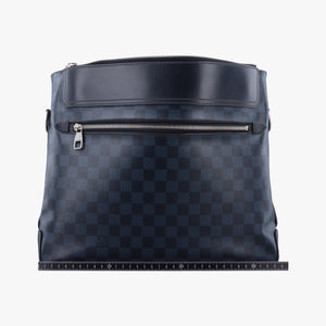 Messenger Greenwich Navy×Noir Damier Cobalt DR1124