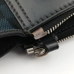 Messenger Greenwich Navy×Noir Damier Cobalt DR1124