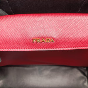 Double Cuir Red SAFFIANO Leather