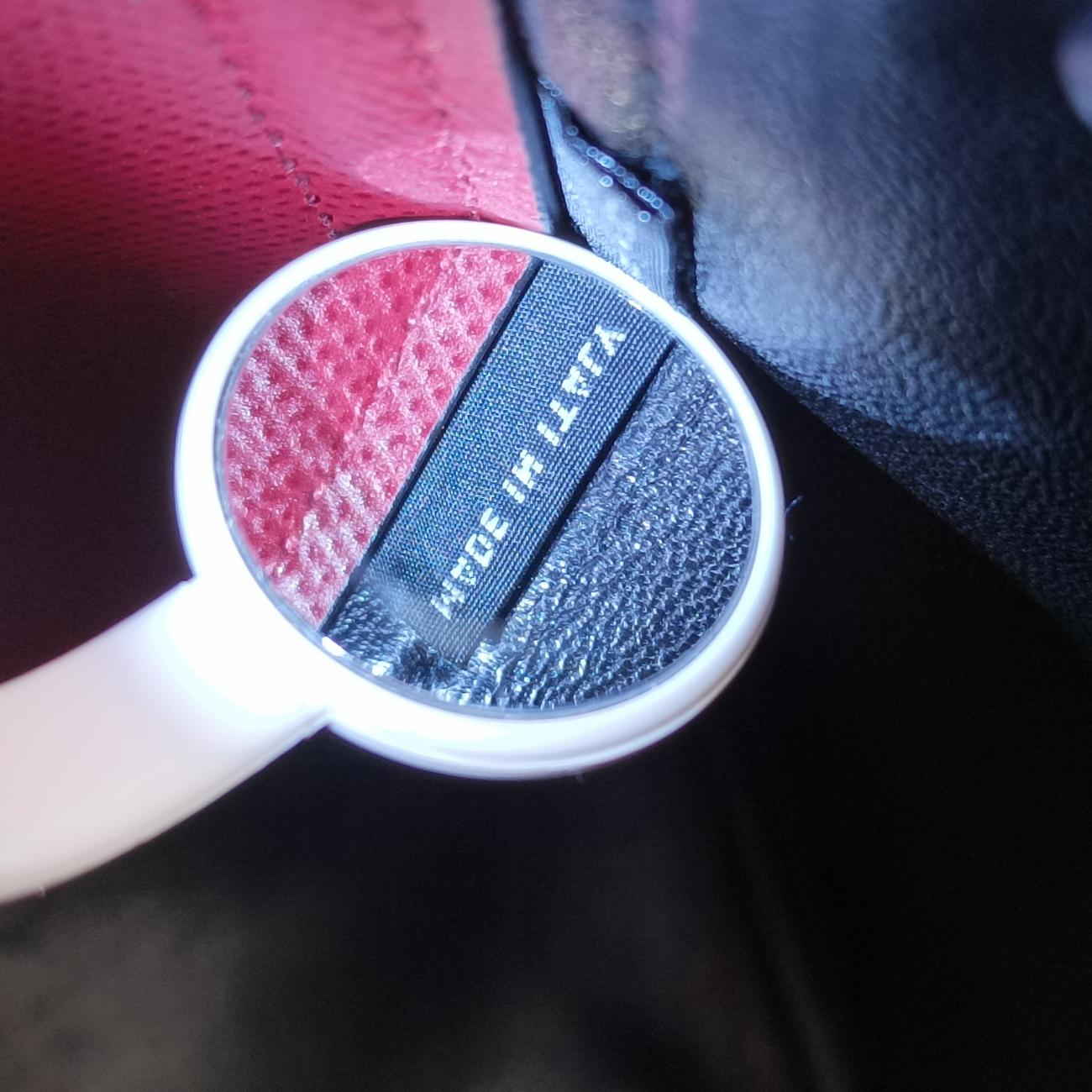 Double Cuir Red SAFFIANO Leather