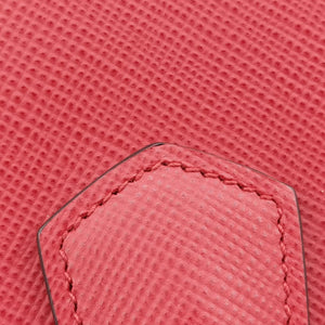 Double Cuir Red SAFFIANO Leather