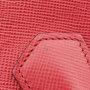 Double Cuir Red SAFFIANO Leather