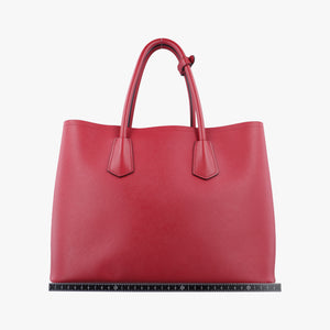 Double Cuir Red SAFFIANO Leather