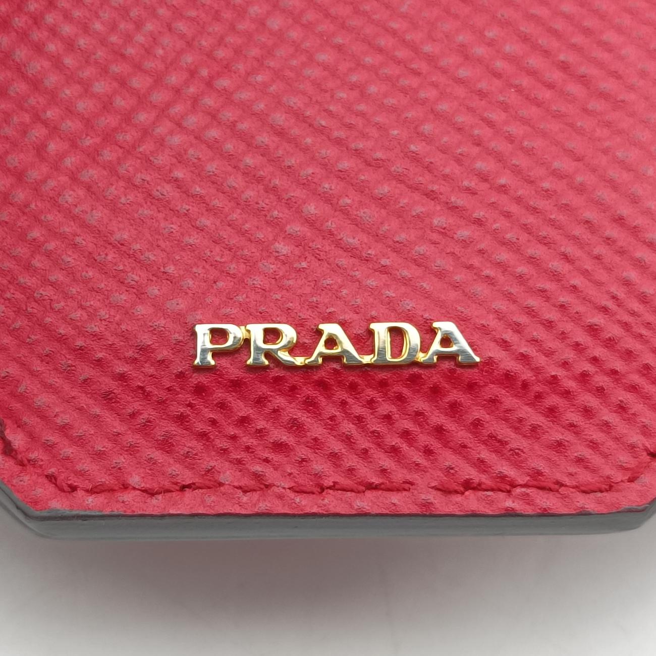 Double Cuir Red SAFFIANO Leather