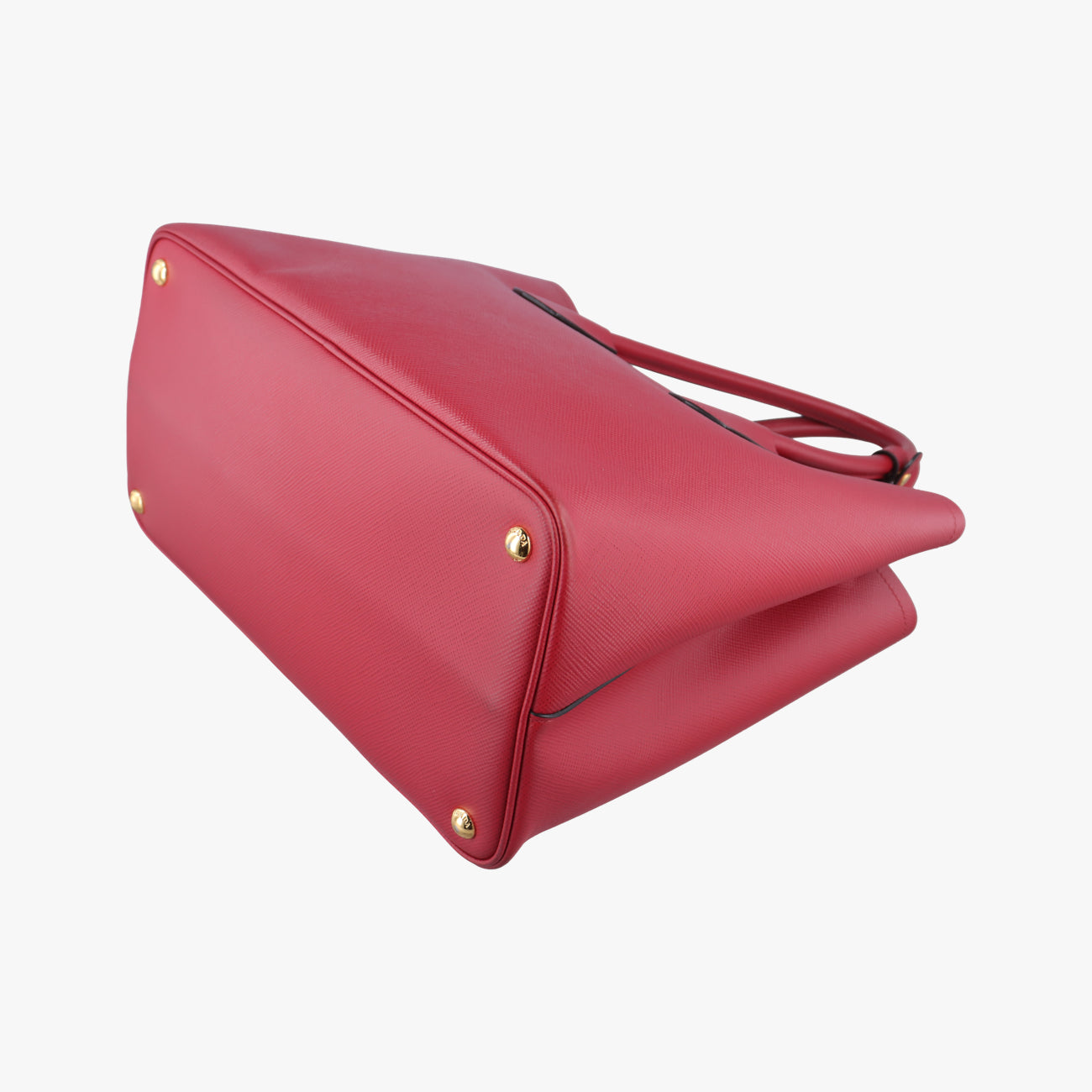 Double Cuir Red SAFFIANO Leather