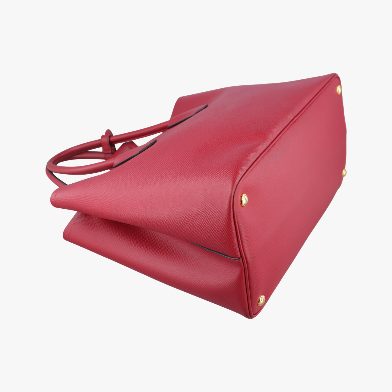 Double Cuir Red SAFFIANO Leather