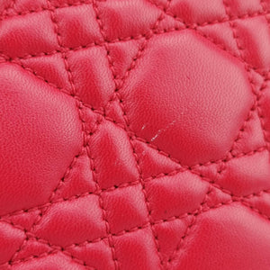 Cannage Dior Soft Shopping Red lambskin 01-BO-1103