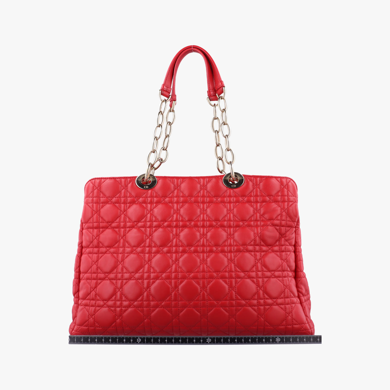 Cannage Dior Soft Shopping Red lambskin 01-BO-1103