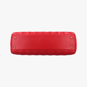 Cannage Dior Soft Shopping Red lambskin 01-BO-1103