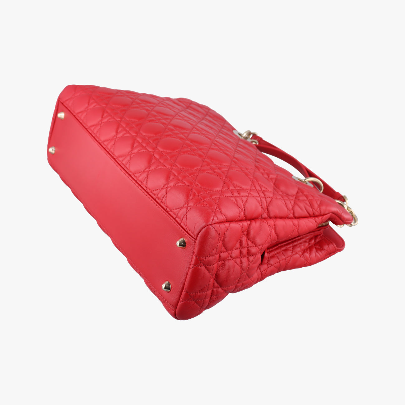 Cannage Dior Soft Shopping Red lambskin 01-BO-1103