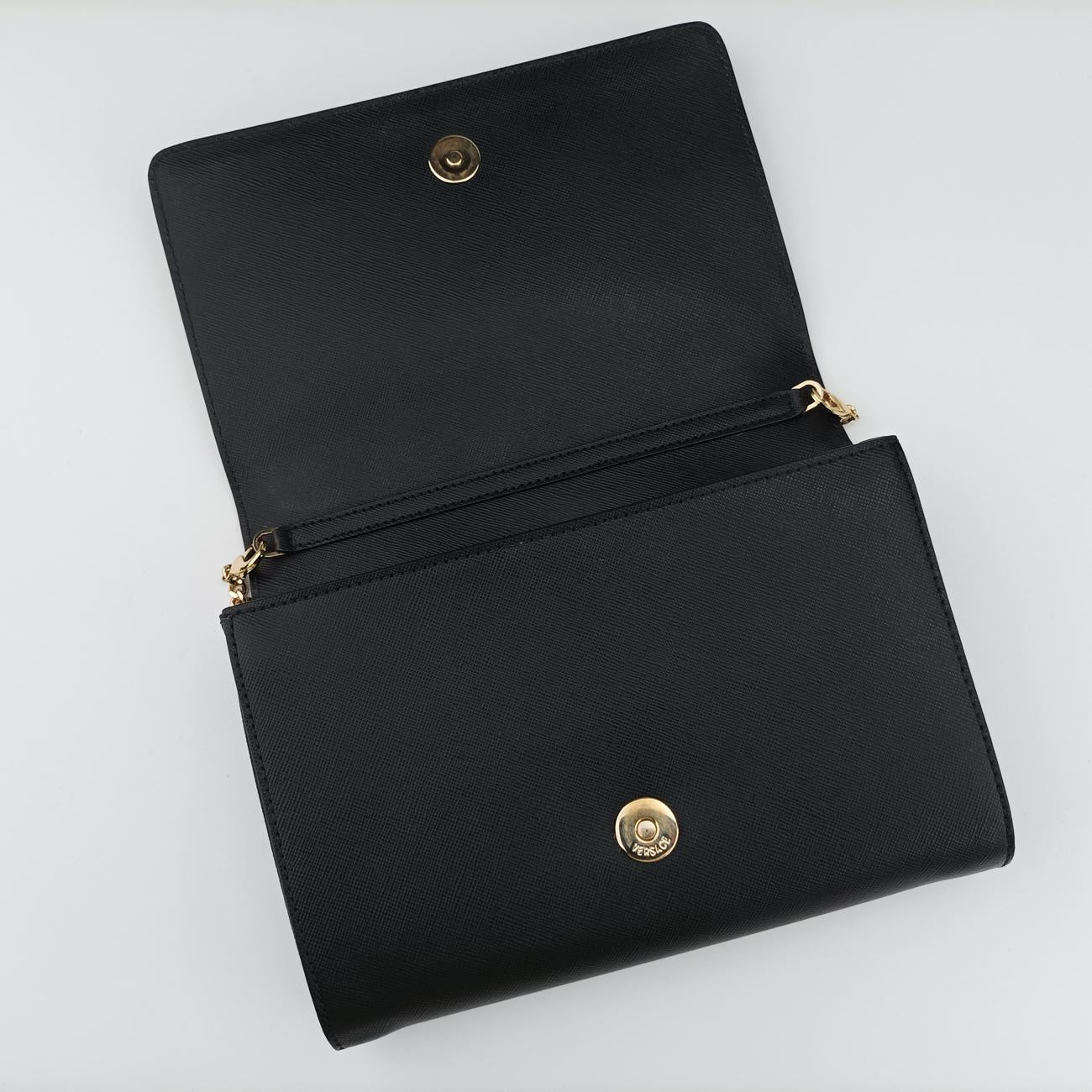Medusa Black Leather CLG 524 006 921 651