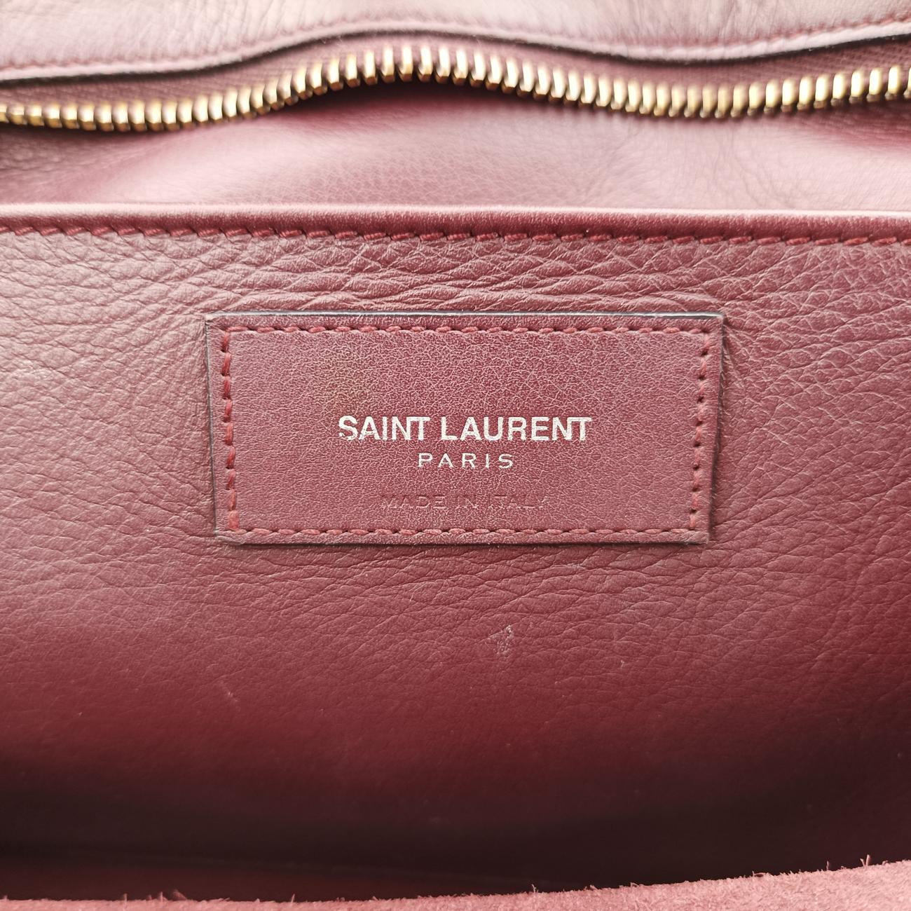 CABAS Bordeaux Leather LTH424869.0616