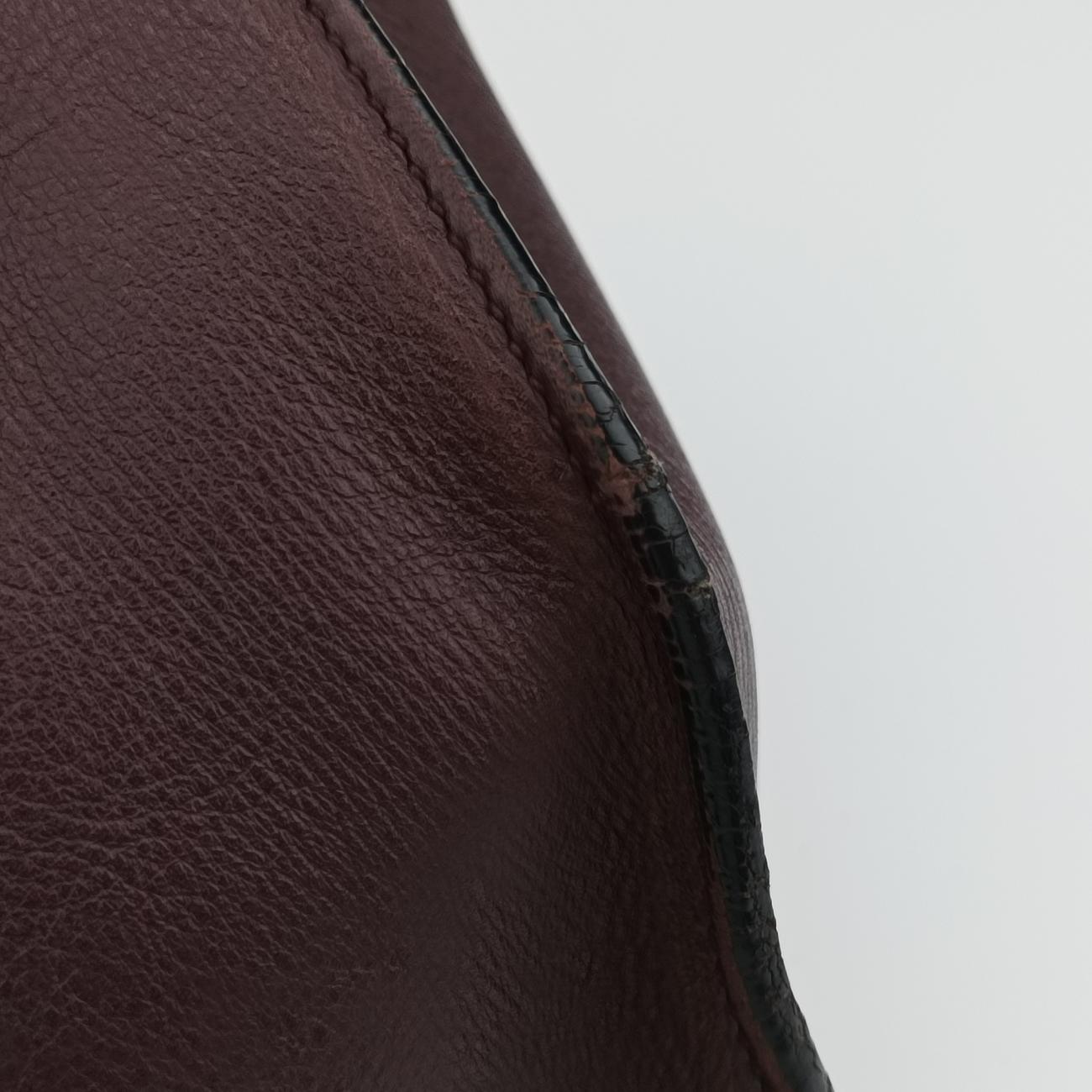 CABAS Bordeaux Leather LTH424869.0616