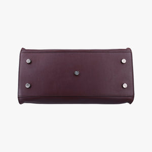CABAS Bordeaux Leather LTH424869.0616