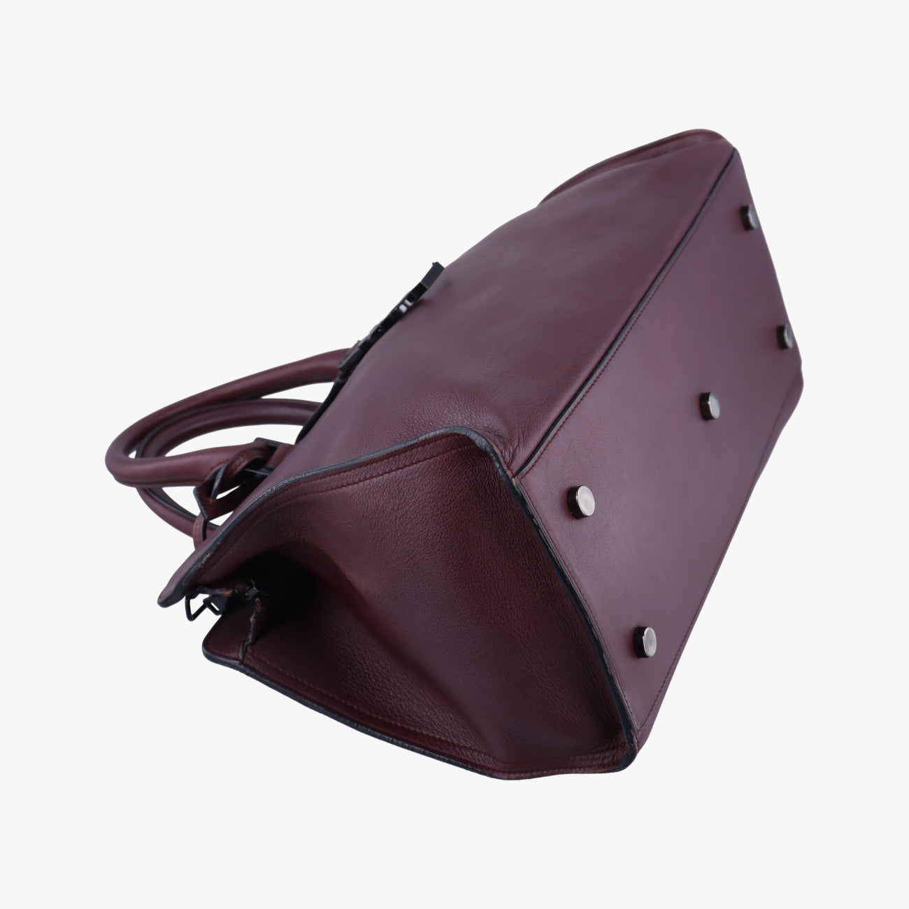 CABAS Bordeaux Leather LTH424869.0616