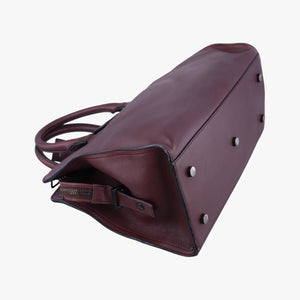 CABAS Bordeaux Leather LTH424869.0616
