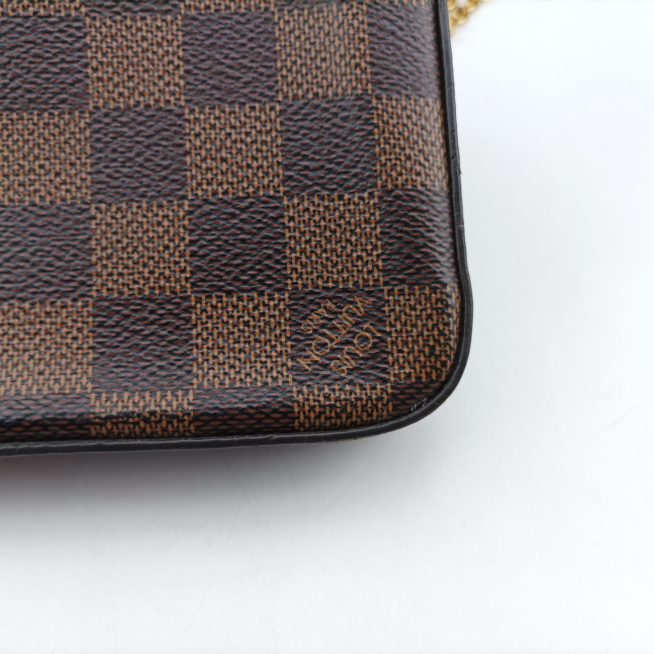 Pochette FéLICIE Brown Monogram Canvas MI1210