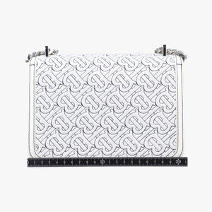 TB Logo White leather BMPPAN1301