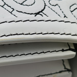 TB Logo White leather BMPPAN1301