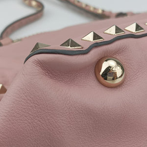 Rockstud Pink Leather BS-F037BOL1