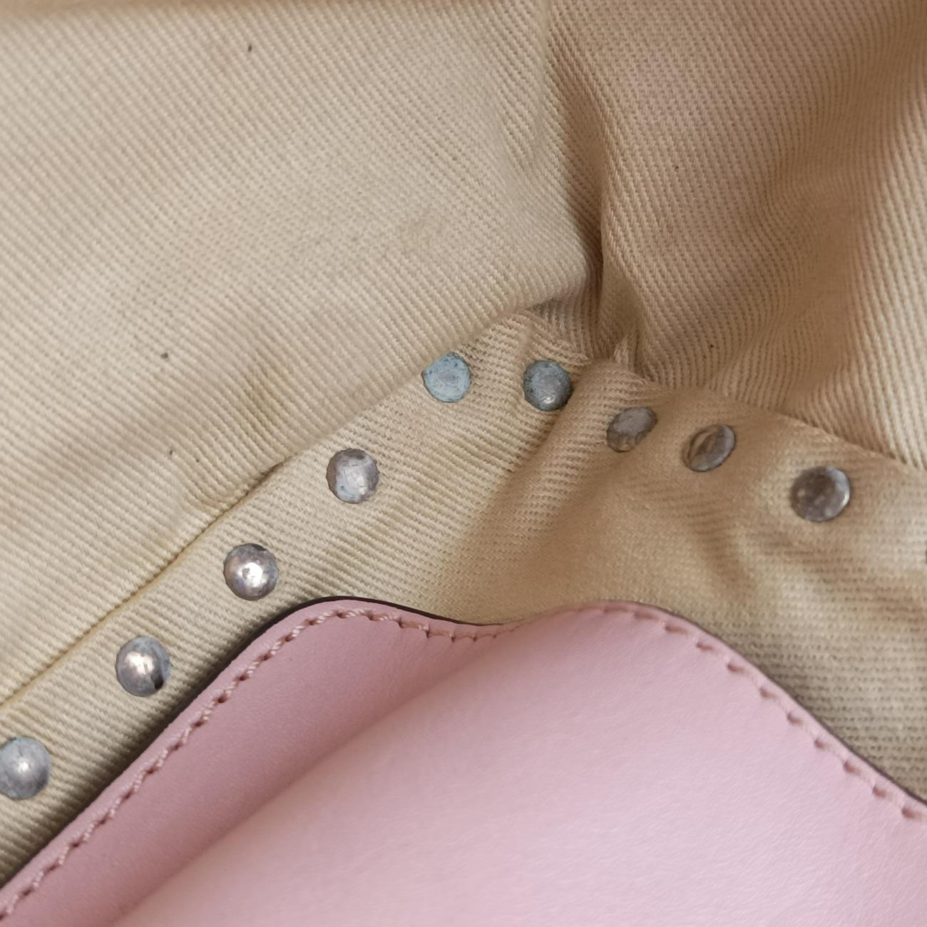 Rockstud Pink Leather BS-F037BOL1