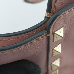 Rockstud Pink Leather BS-F037BOL1