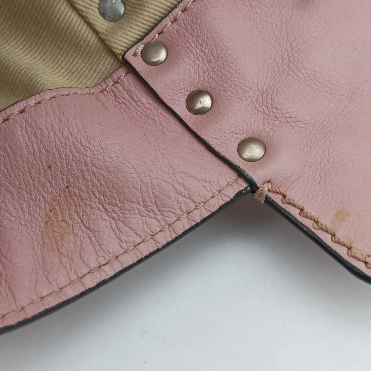 Rockstud Pink Leather BS-F037BOL1