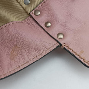 Rockstud Pink Leather BS-F037BOL1