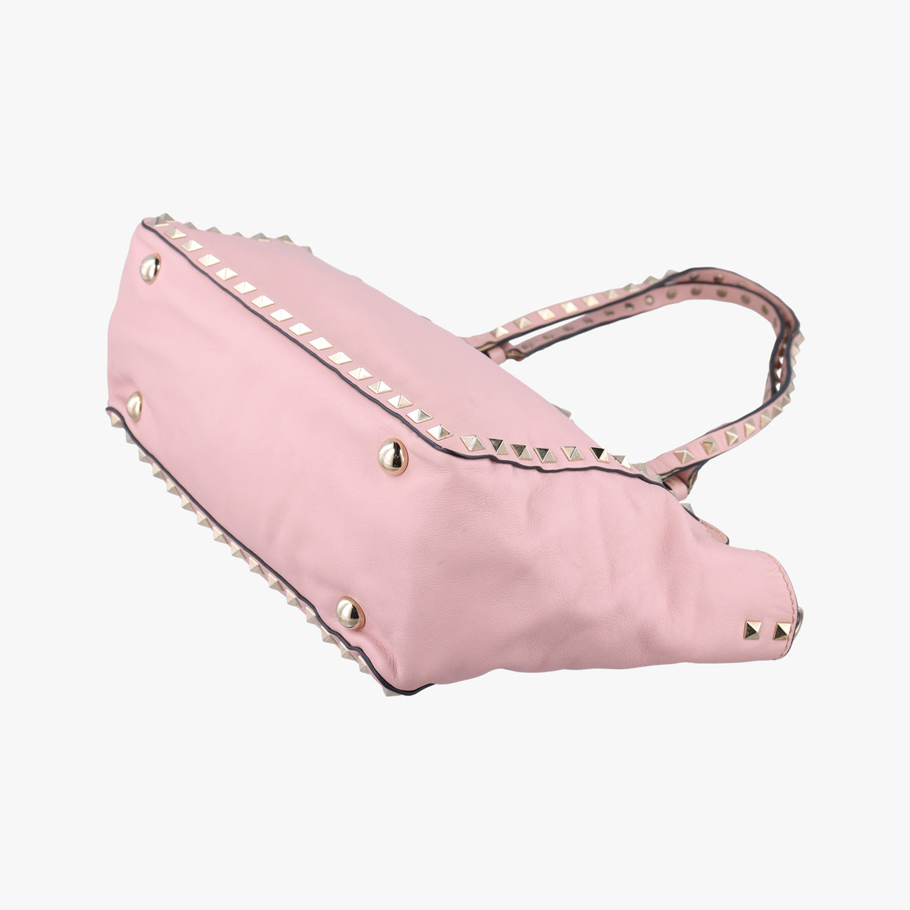 Rockstud Pink Leather BS-F037BOL1