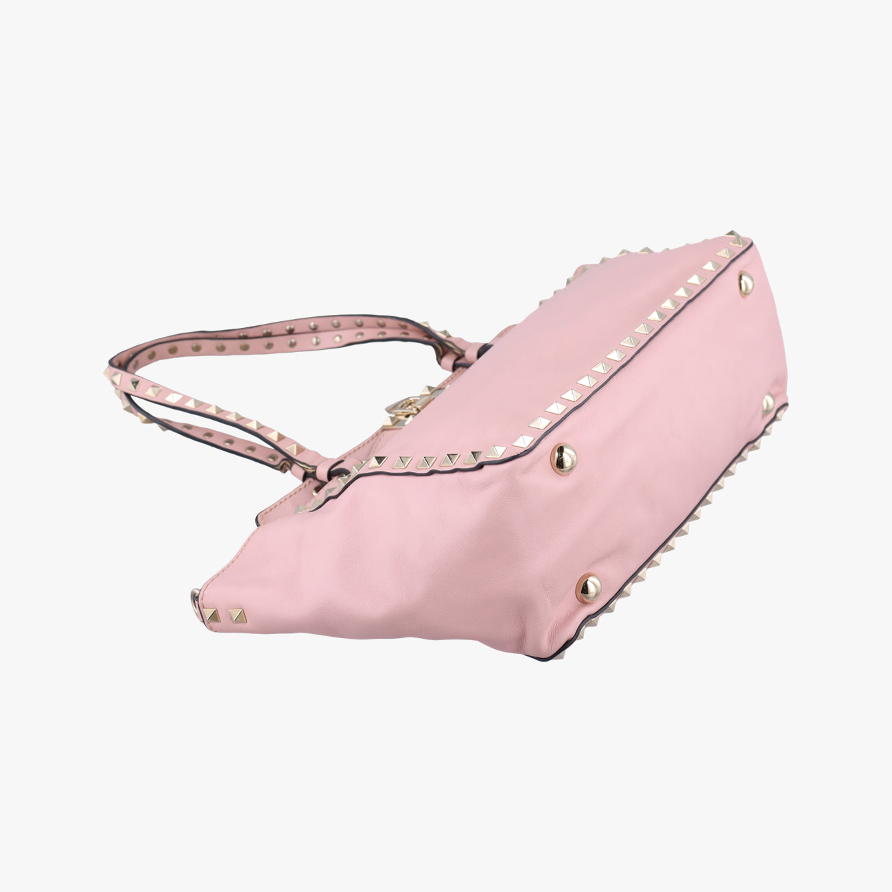 Rockstud Pink Leather BS-F037BOL1