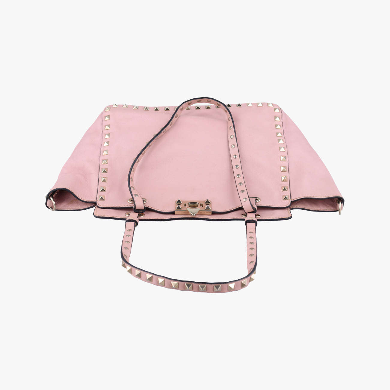Rockstud Pink Leather BS-F037BOL1