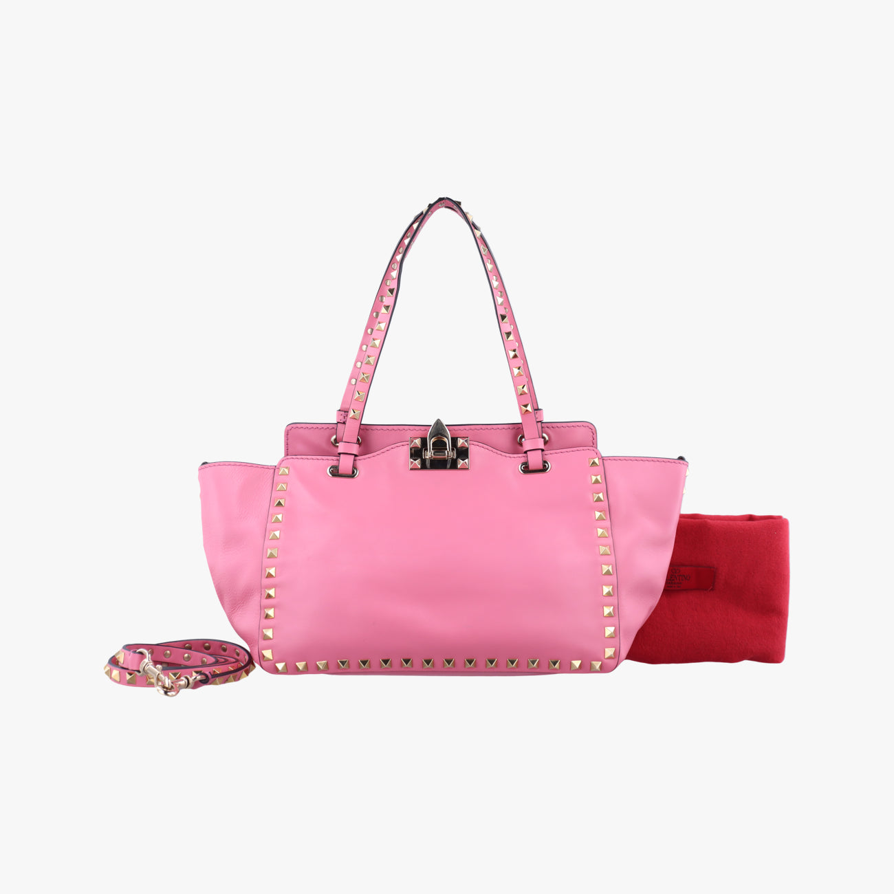 Rockstud Pink Leather BL-I037BOL2