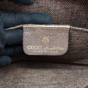 GG Supreme Ophidia Brown PVC coated canvas