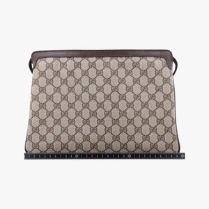GG Supreme Ophidia Brown PVC coated canvas