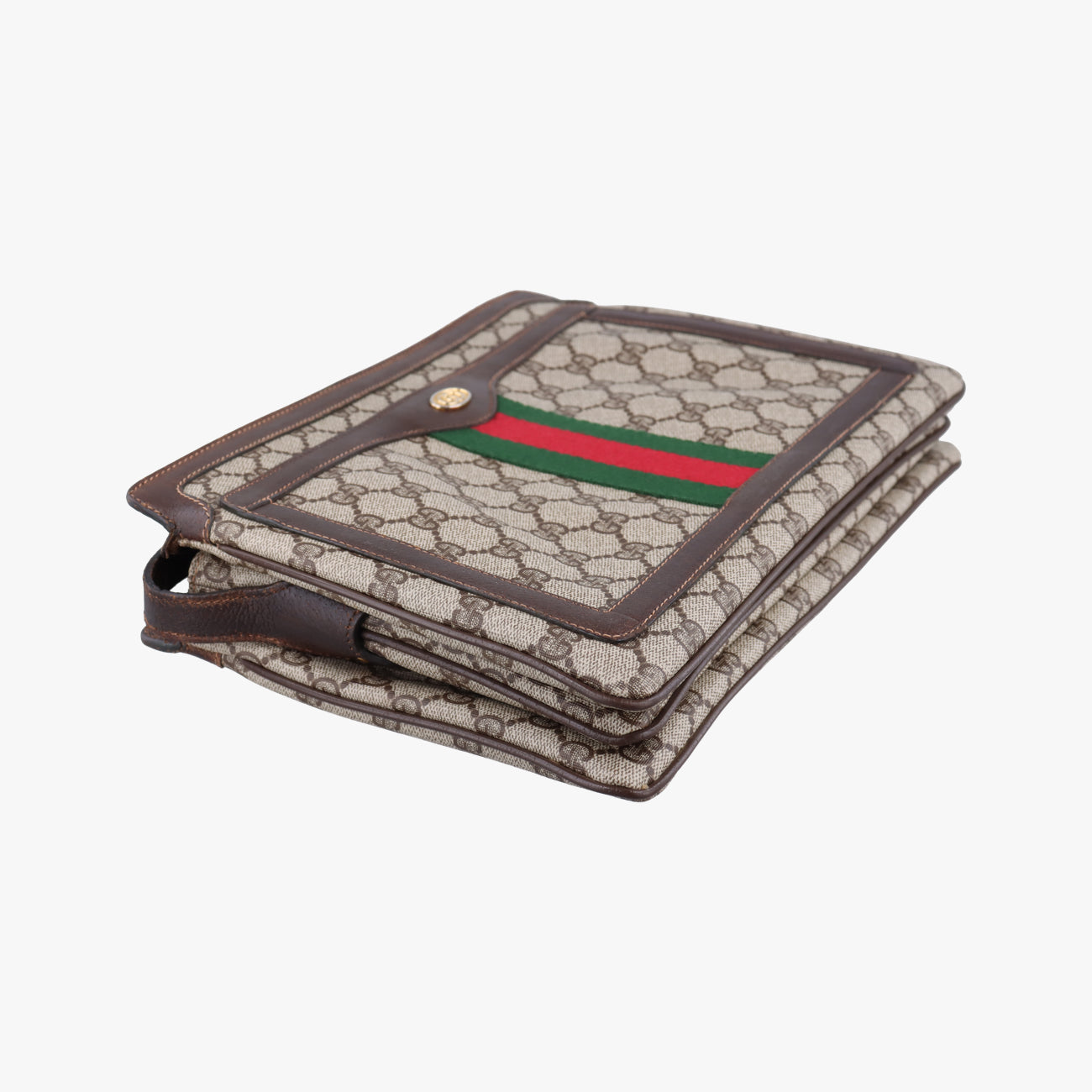 GG Supreme Ophidia Brown PVC coated canvas