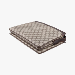 GG Supreme Ophidia Brown PVC coated canvas