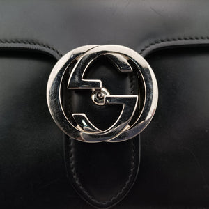 Interlocking G Black Enamel A018961404