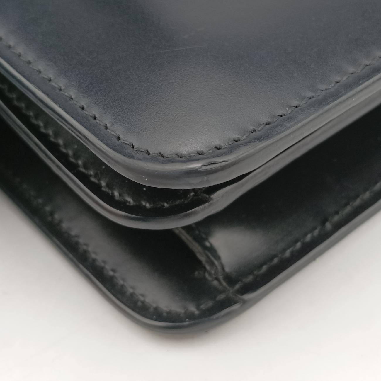 Interlocking G Black Enamel A018961404
