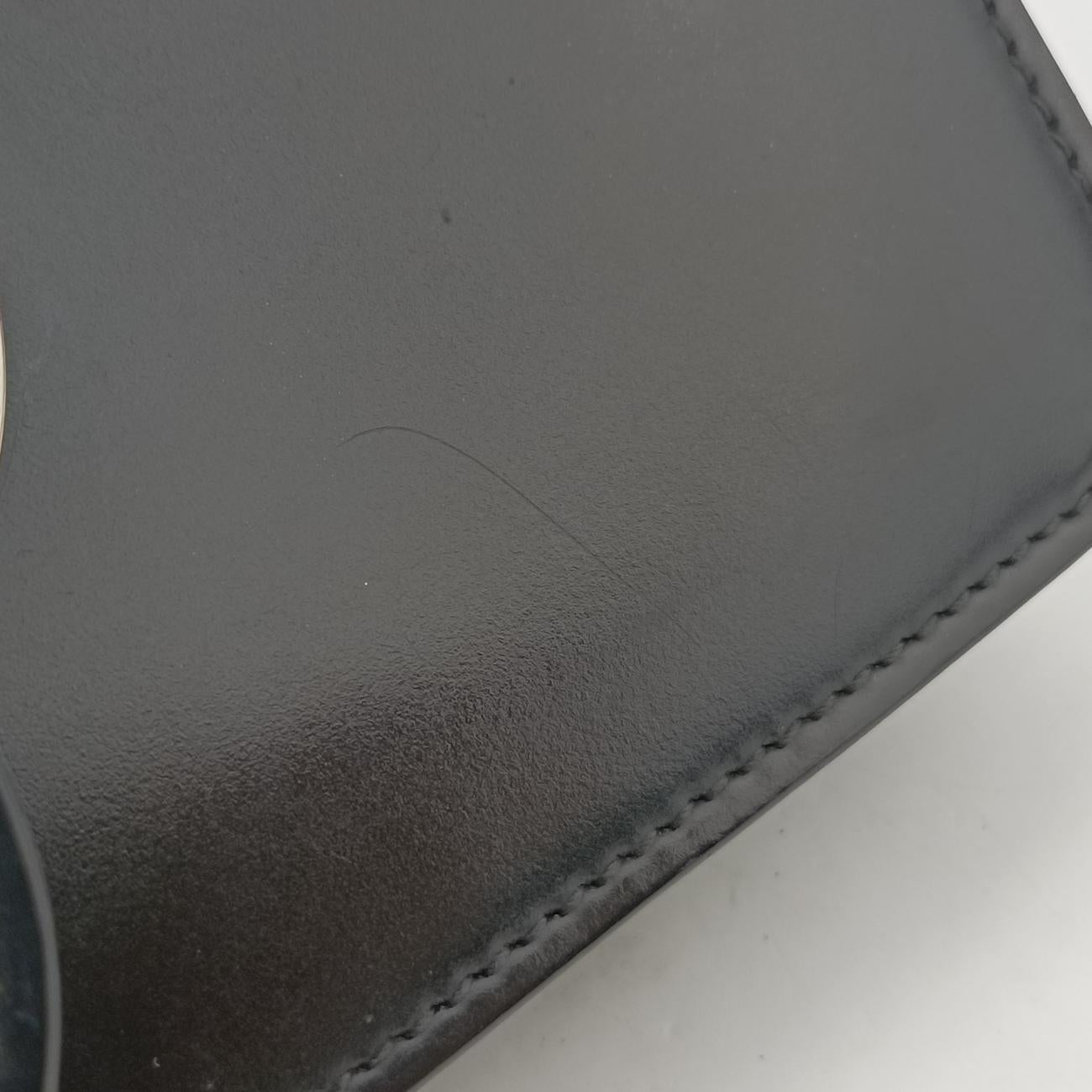 Interlocking G Black Enamel A018961404