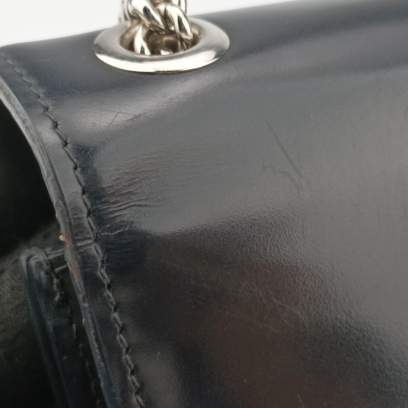 Interlocking G Black Enamel A018961404