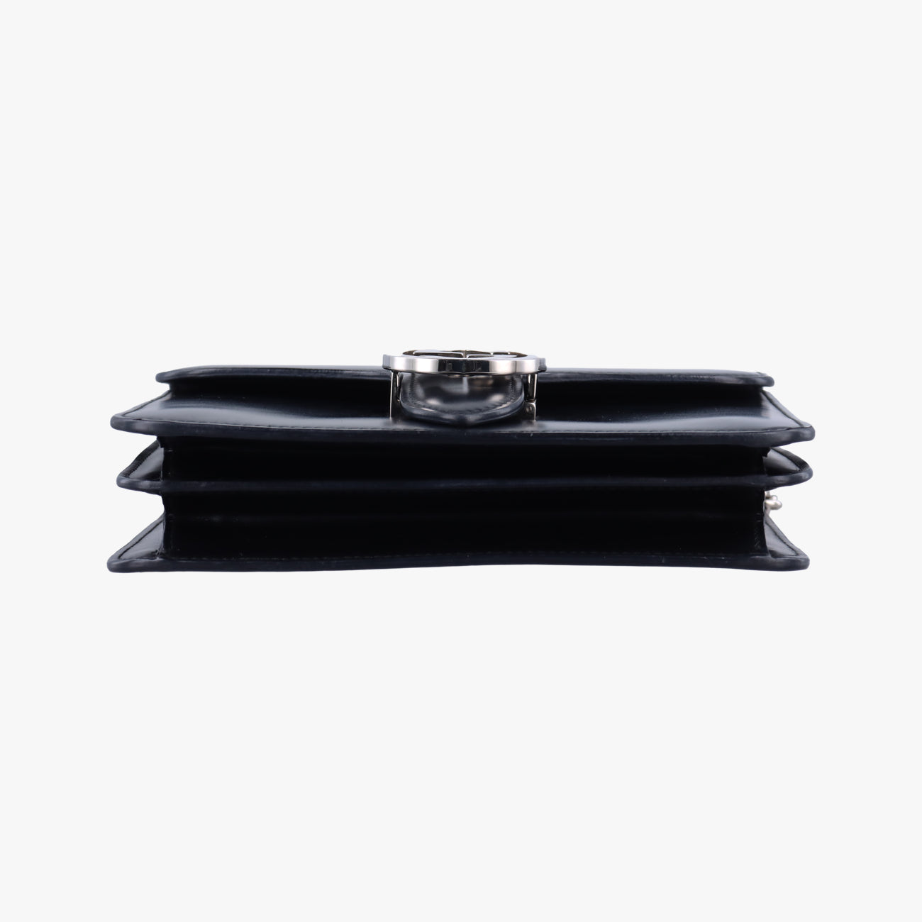 Interlocking G Black Enamel A018961404